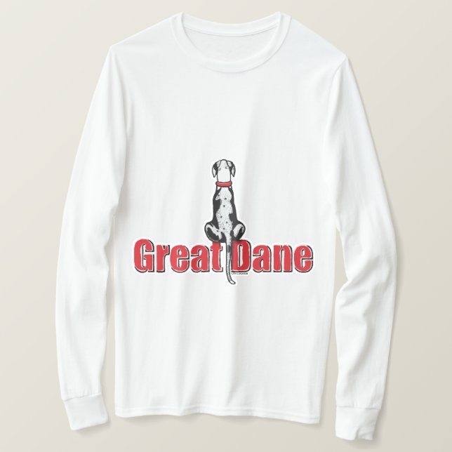 T-shirt Great Dane Sit MerleB UC (Design devant)