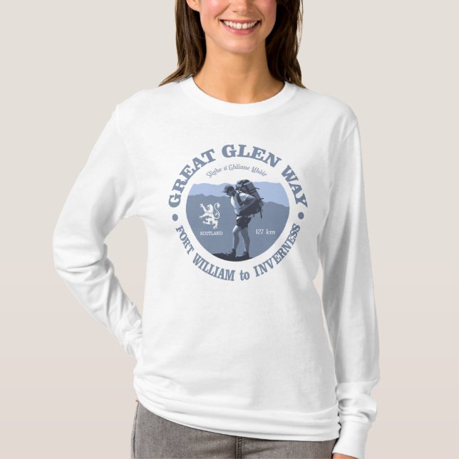 T-shirt Great Glen Way (Devant)