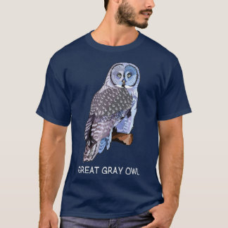 T-shirt Great Gray Owl Bird Lover