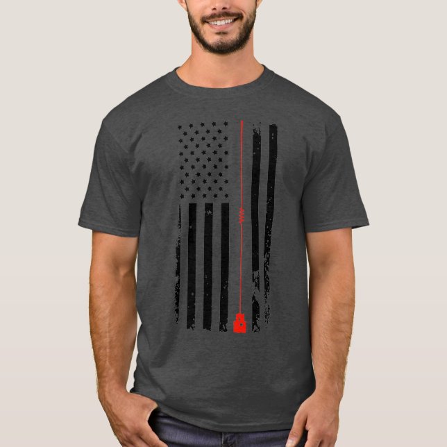 T-shirt Great Hamerican  Ham Radio Premium (Devant)