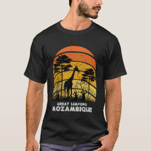 T-shirt Great Limpopo, Mozambique Safari Parc National Gam