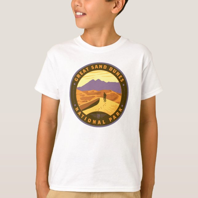 T-shirt Great Sand Dunes National Park (Devant)