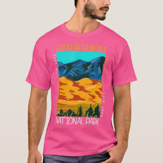 T-shirt Great Sand Dunes National Park Colorado Distressed