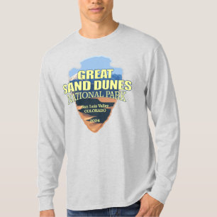 T-shirt Great Sand Dunes NP (pointe de flèche)