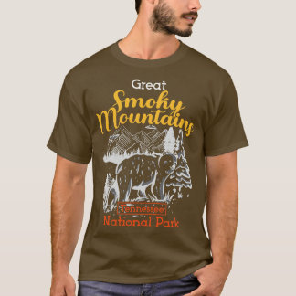 T-shirt Great Smokey Mountains Parc national du Tennessee