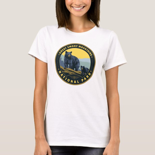 T-shirt Great Smoky Mountains National Park (Devant)