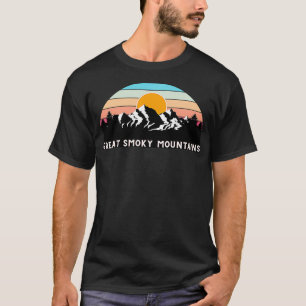T-shirt Great Smoky Mountains National Park Cadeaux Smokie