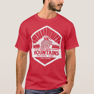 T-shirt Great Smoky Mountains National Park US Black Bears