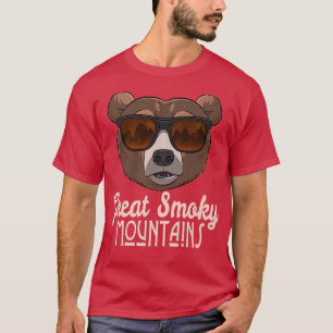 T-shirt Great Smoky Mountains Parc national Ours T Shirt P
