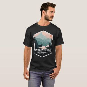 T-shirt Great Smotains Tennessee Deer Forest Nature