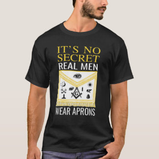 T-shirt Greats Mason : Les vrais hommes maçonniques porten