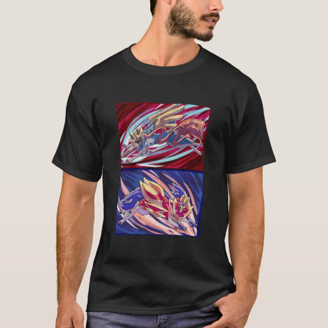 T-shirt Greatwolves Zacian Zamazenta Classic (Devant)