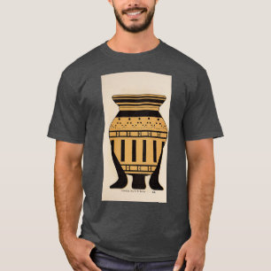T-shirt Grec Céramique Un vase grec à trépied utilisé parf