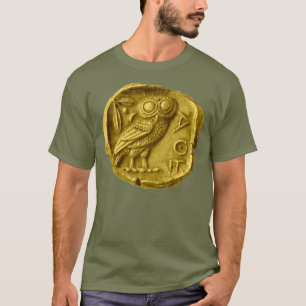 T-shirt Grec de hibou