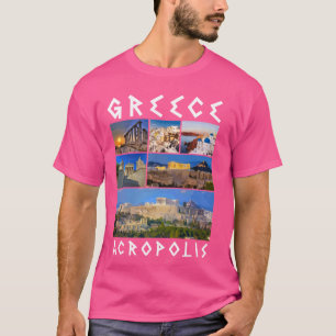 T-shirt Grèce Acropole Souvenir grec