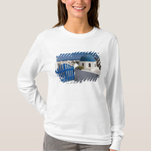 T-shirt Grèce et île grecque de Santorin depuis