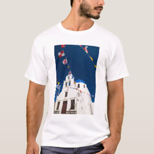 T-shirt Grèce et île grecque de Santorini ville d'Oia 4