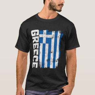 T-shirt Grèce Fierté du drapeau grec