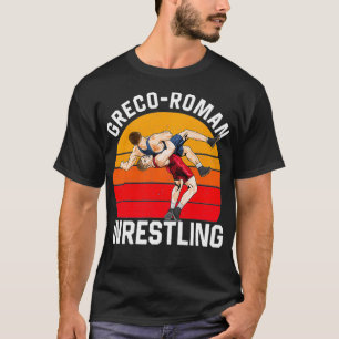 T-shirt Greco Romain Lutte Freestyle Entraînement de lutte