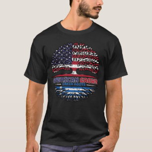 T-shirt Greece Greek US American États-Unis Tree