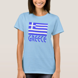 T-shirt Greek Flag and Greece Women's 