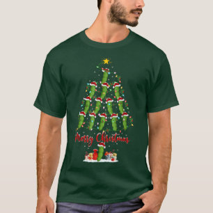 T-shirt Green Bean Lover Matching Santa Green Bean Christm