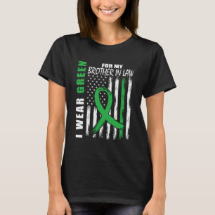 T-shirt Green Brother In Law Sensibilisation aux maladies