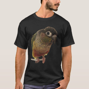 T-shirt Green Cheek Conure Parrot Design Oiseau