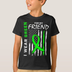 T-shirt Green Cp Friend Maladie du rein Cérébral Palsy Awa
