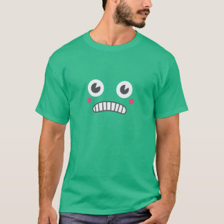 T-shirt Green d'Android Shirt paranoïaques