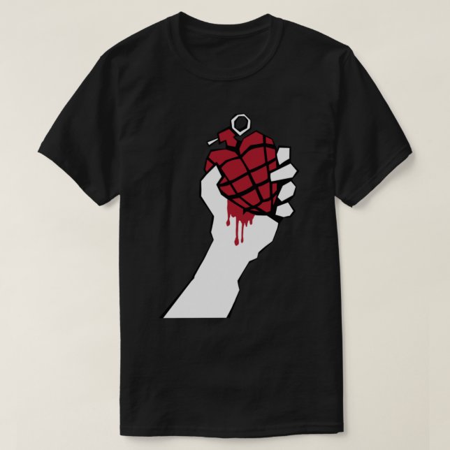 T-shirt Green Day - Sticker pour l'Américain Idiot (Design devant)