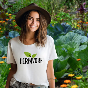 T-shirt Green Herbivore, activisme végétarien