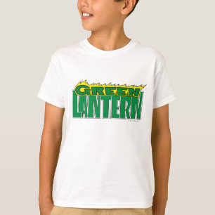 T-shirt Green Lantern Logo - Yellow Flames