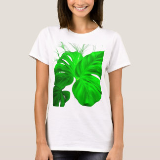 T-shirt green leaf