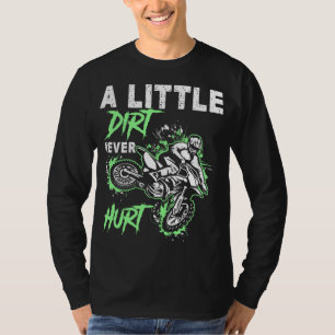 T-shirt Green Motorcycle Dirt Vélo MX Motocross Hommes gar