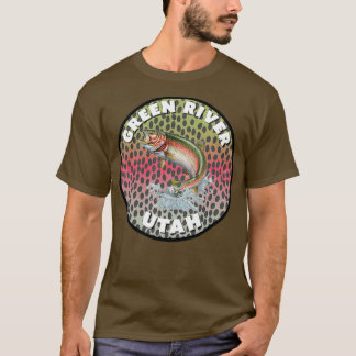 T-shirt Green River Fly Fishing Utah T