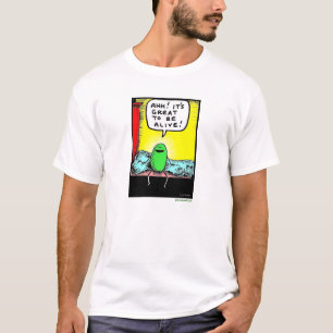 T-shirt Green Weenii "C'est génial d'être en vie" Chemise