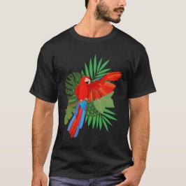 T-shirt Green Winged Macaw