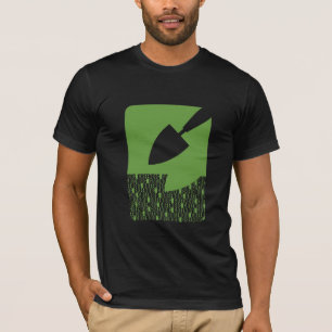 T-shirt Greendig : pelle