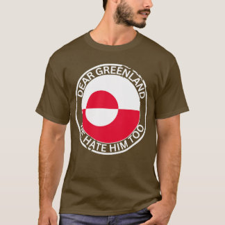 T-shirt Greenland Is Not For Sale Support Denmark 