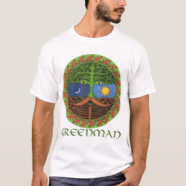 T-shirt greenman (Devant)