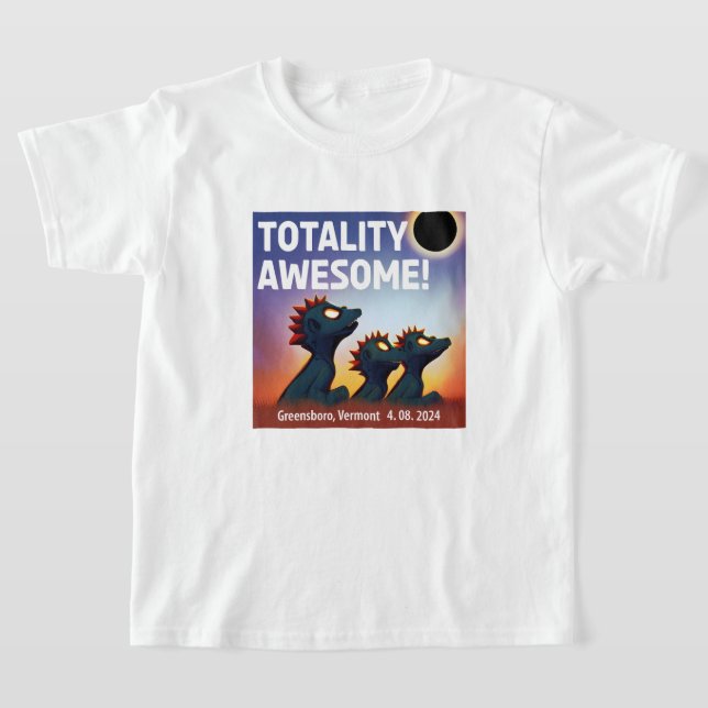 T-shirt Greensboro "Totalité" Awesome Alien Party (Poser)