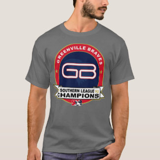 T-shirt Greenville Braves Championnat de la Ligue du Sud 1