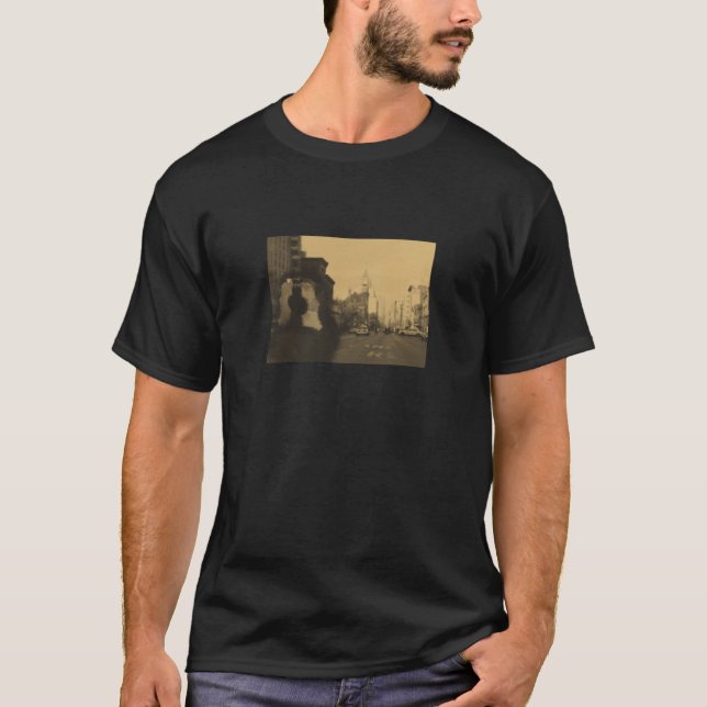 T-shirt Greenwich Village et Gibson (Devant)