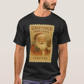 T-shirt Greetings from Santa – Forever Wave