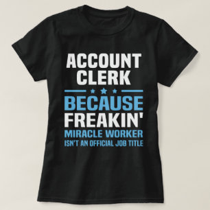 T-shirt Greffier de compte