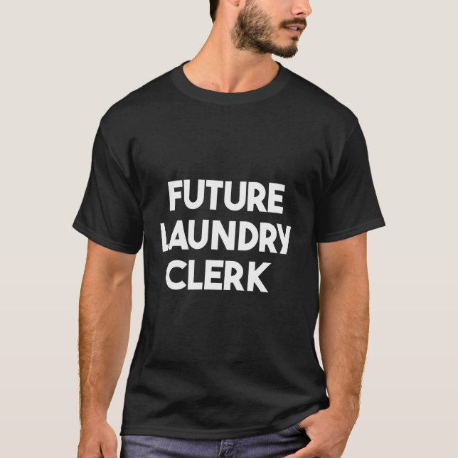 T-shirt Greffier de la blanchisserie (Devant)