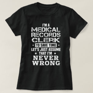 T-shirt Greffier Médicale