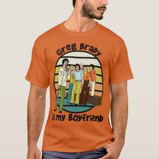 T-shirt Greg Brady Est Mon Petit Amis