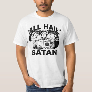 T-shirt Grêlez le seigneur foncé